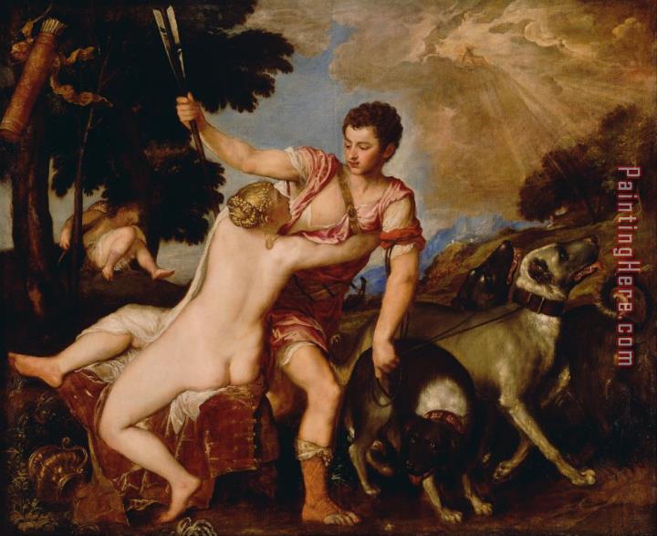 Titian Venus And Adonis